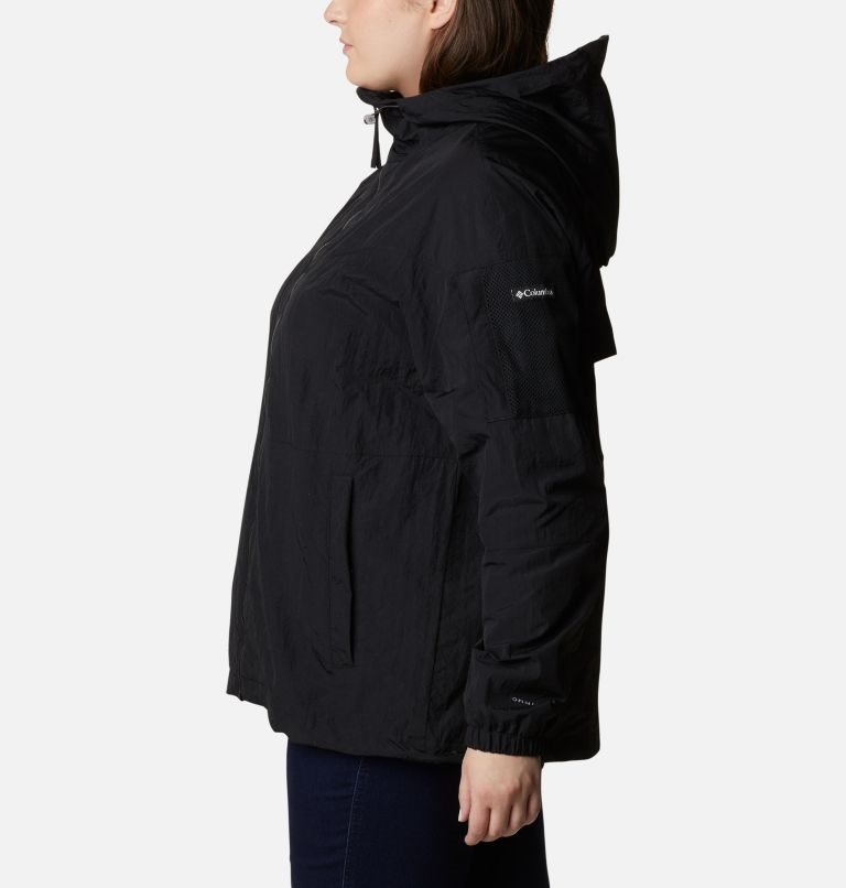 Women's Columbia Wallowa Park Lined Jackets Black | Plus Size CA-BL356